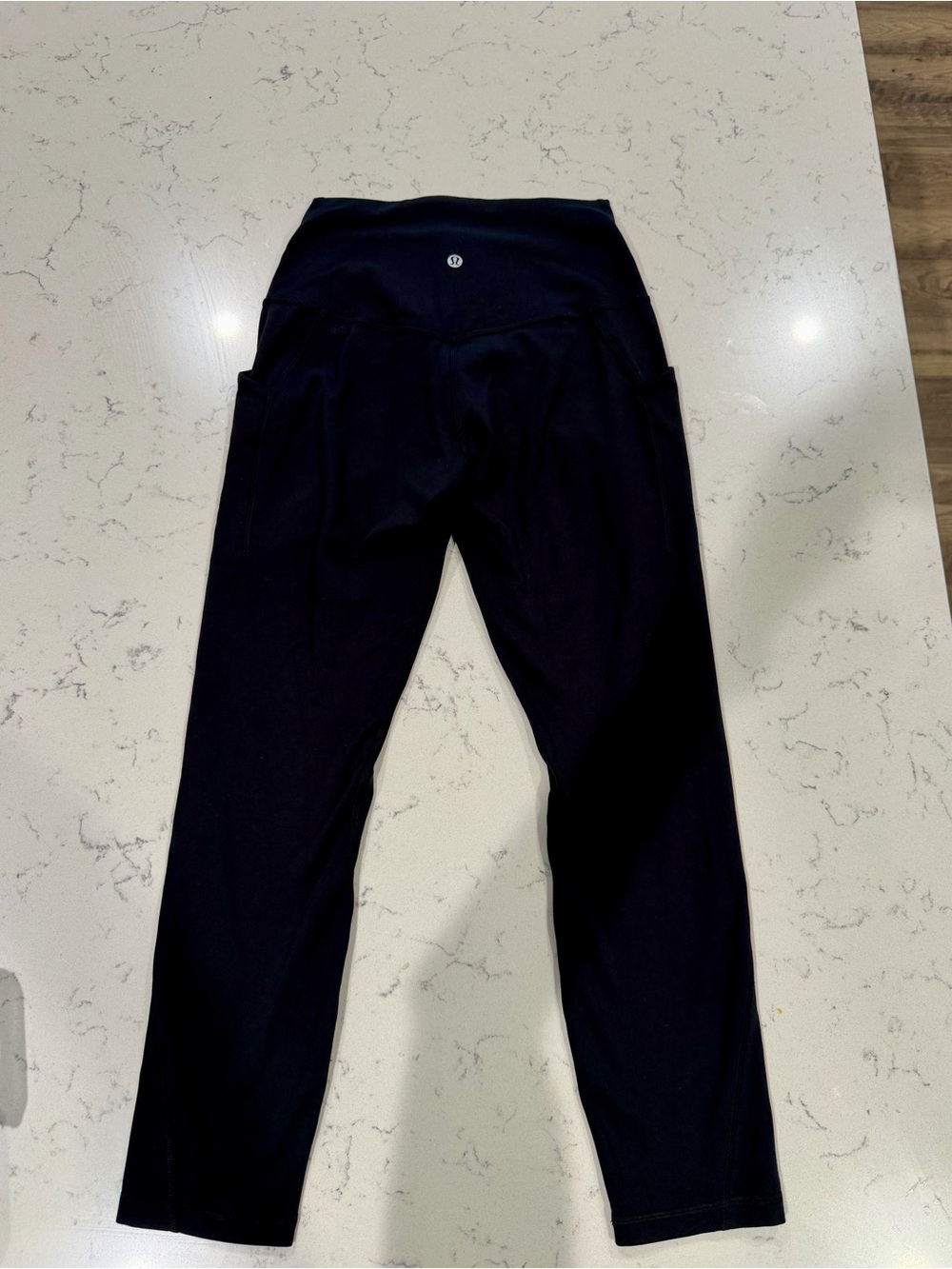 lululemon athletica Black High-Rise Pocket Leggings Size 6 23 inch crop
